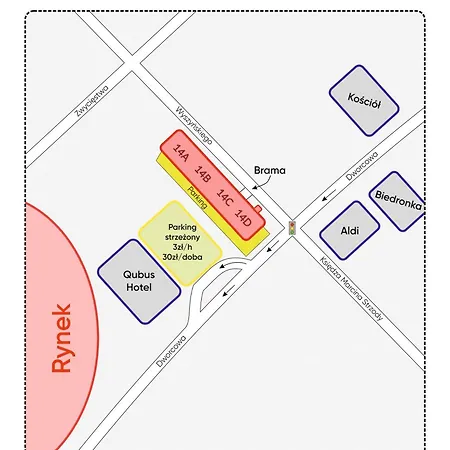 Apartmán Kairos - Crystal - Darmowy Parking, Scisle Centrum